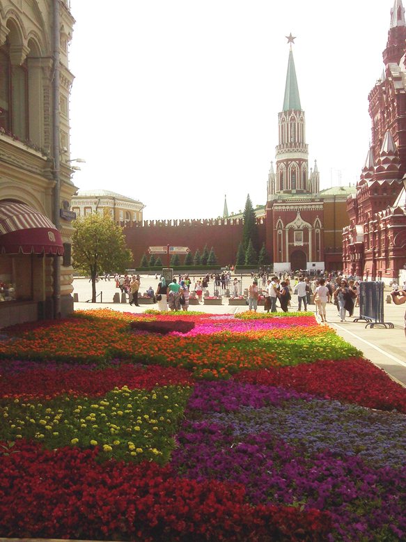 фестиваль цветов ГУМ