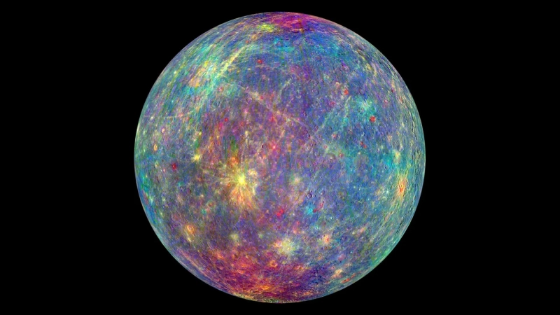 Mercury’s surface reveals a surprisingly fiery past
